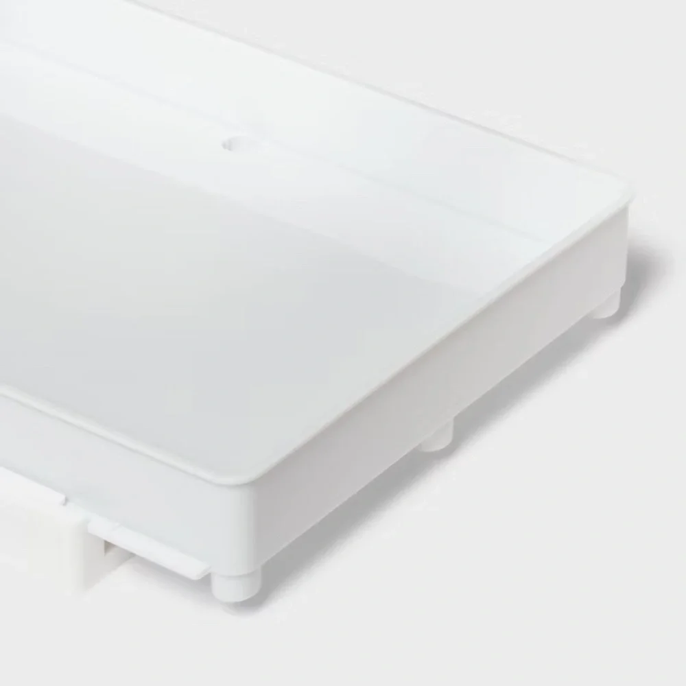 BRIGHTROOM • WHITE MEDIUM GLIDING TRAY